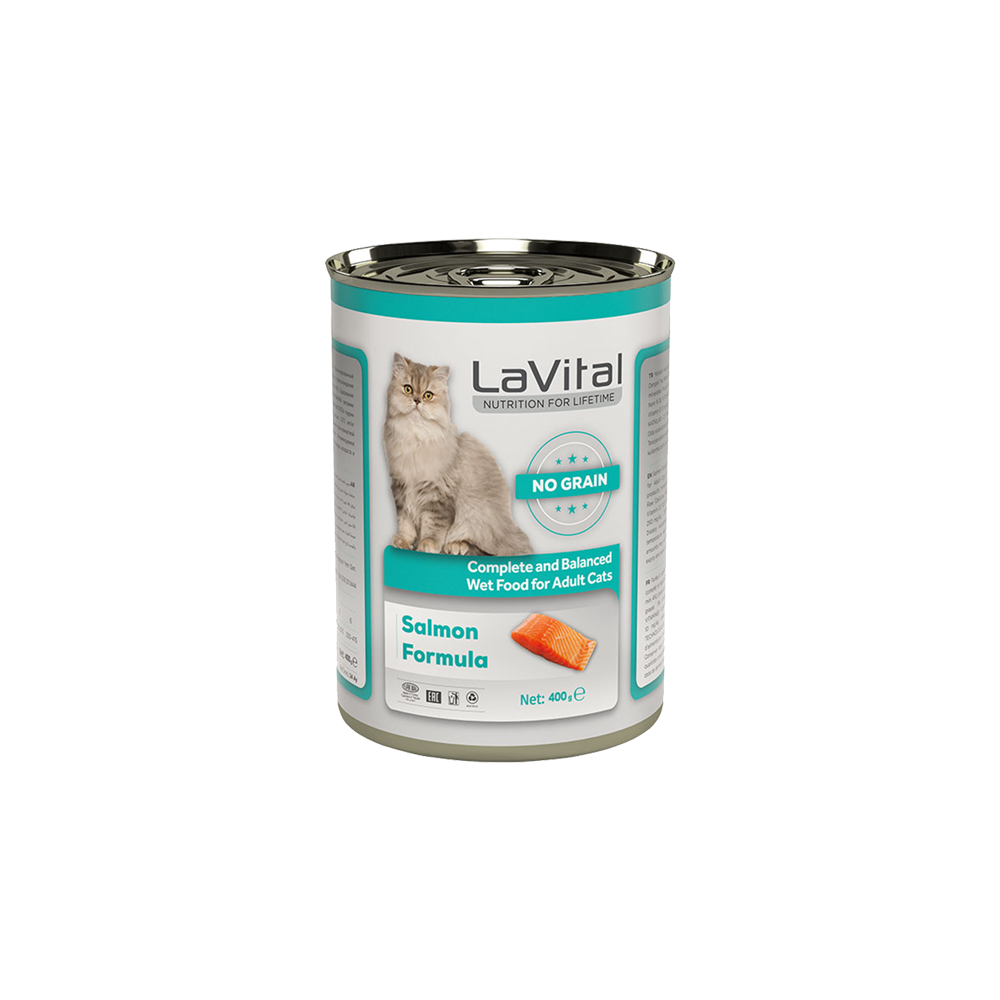 Tahılsız Yetişkin Yaş Kedi Maması (Adult) Ezme Somonlu
